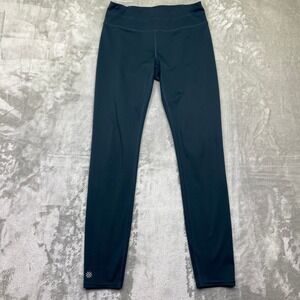 Athleta Sonar Tight Leggings Dark Teal Workout Fitness Yoga Pant Activewear Sz S